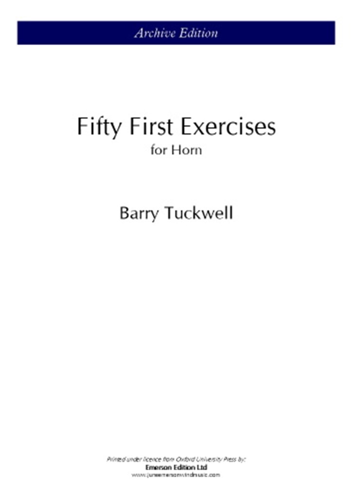 Fifty first exercises